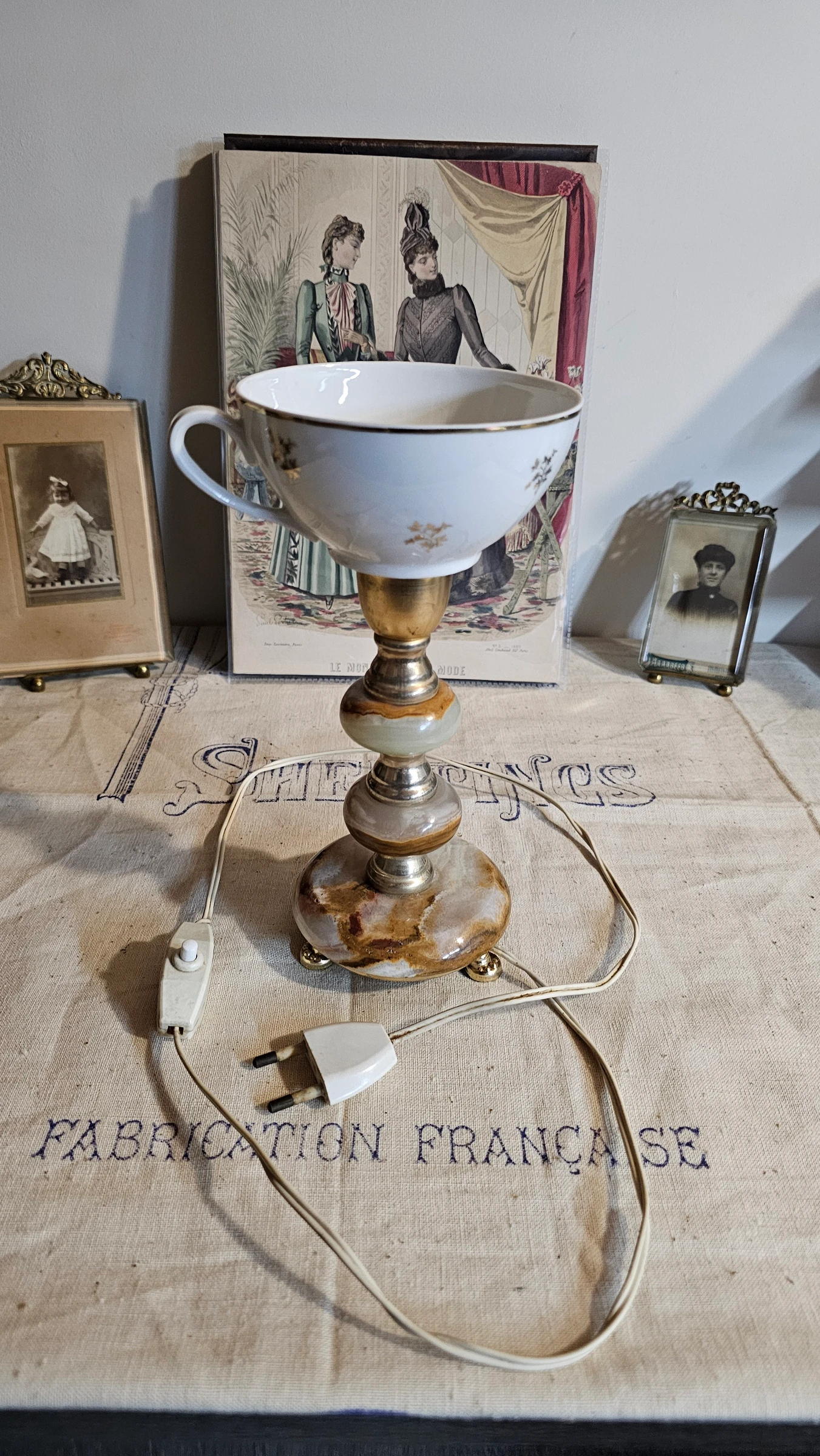 Vintage and unique lamp – photo 4